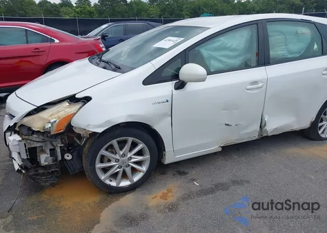 2013 Toyota Prius V Five из США, поврежденный, VIN JTDZN3EUXD3230557